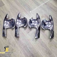 Ốp hõm cửa Toyota Veloz mạ Crom cao cấp ôm khít theo phom xe nguyên bản