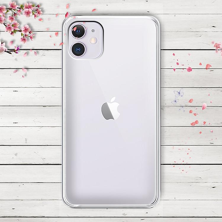 Ốp lưng cao cấp iPhone 11 mã 01240 dẻo trong suốt hàng chính hãng phân phối toàn quốc