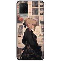 Ốp lưng cho dòng Oppo A series họa tiết cô gái buộc tóc đen bảo vệ máy hoàn hảo hàng chính hãng