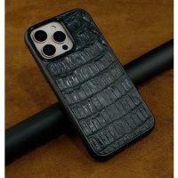 Ốp lưng da cá sấu thật chính hãng cho iPhone 16 Pro Max khẳng định vị thế người dùng