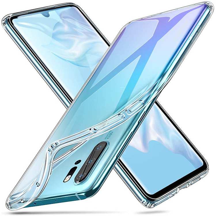 Ốp lưng dẻo silicon siêu mỏng 0.6mm hiệu HOTCASE nhập khẩu cho máy Huawei P30 Pro