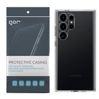 Ốp lưng GOR Crystal Clear cho Samsung S25 Ultra bằng nhựa TPU dẻo cao cấp độ bền vượt trội