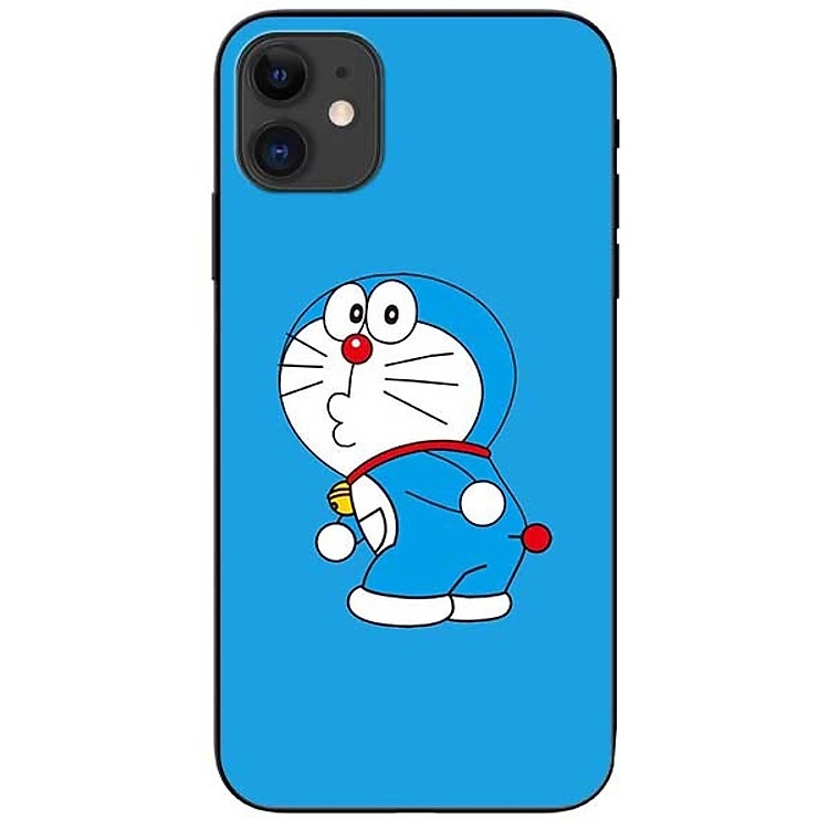 Ốp lưng iPhone 12 Mini họa tiết Doraemon mang lại trải nghiệm cầm nắm êm ái hàng ngày