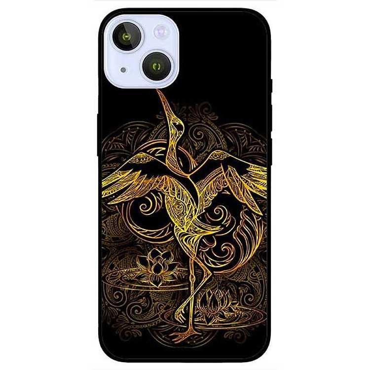 Ốp lưng iPhone 13 họa tiết Hạc Vàng thời thượng khẳng định phong cách cá nhân riêng