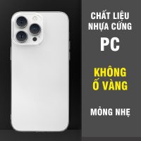 Ốp lưng iPhone trong suốt chống ố vàng bảo hành chính hãng cho các dòng máy đời mới