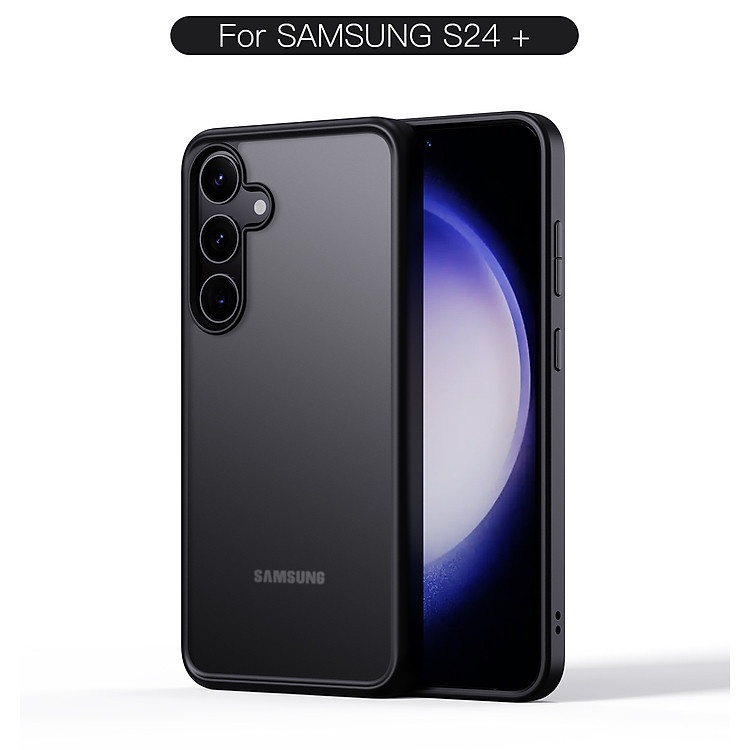 Ốp lưng nhám mờ Likgus cho Samsung S24 Plus hàng nhập khẩu bền bỉ chống bẩn vượt trội