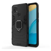 Ốp lưng OPPO A15 thiết kế Iron bảo vệ hai lớp chống sốc tuyệt đối kèm iring đa năng