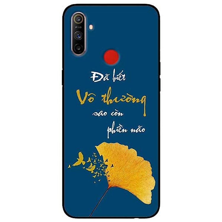 Ốp lưng Realme C3 mẫu Chiếc Lá Vô Thường tạo điểm nhấn nghệ thuật độc đáo