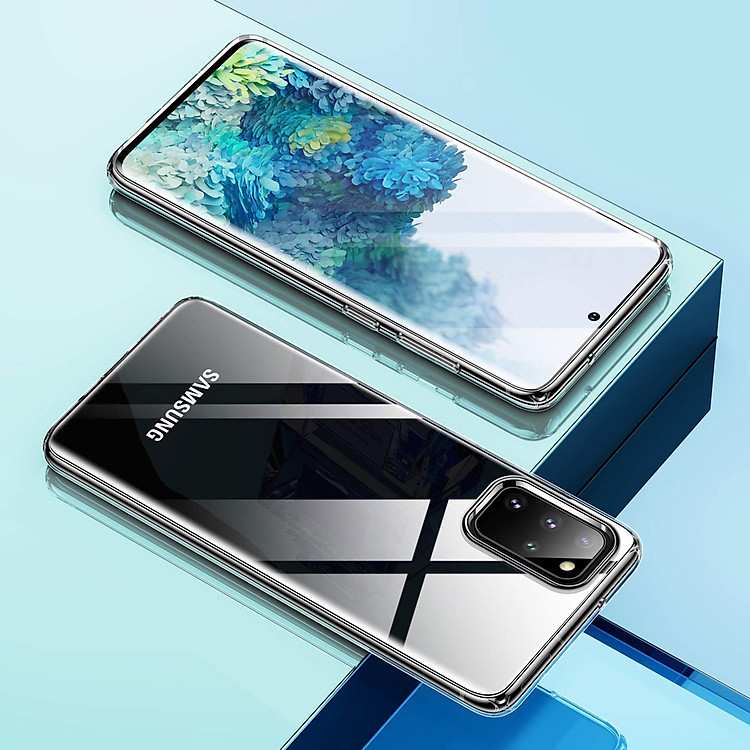 Ốp lưng Silicon Ultra Thin 0.6mm cho Samsung Galaxy S20 Ultra hàng nhập khẩu chất lượng cao