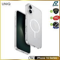 Ốp lưng UNIQ Magclick Charging Clario chính hãng cho iPhone 16 Pro Max hỗ trợ hít nam châm mạnh