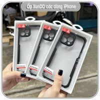 Ốp lưng XunDD viền nhựa dẻo cho iPhone 14 Pro Max bảo vệ cạnh viền chống móp méo
