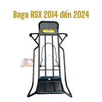 Phụ kiện baga 10li phủ nhựa đen lưới kẹp hàng dành cho xe Wave RSX 2014 2024