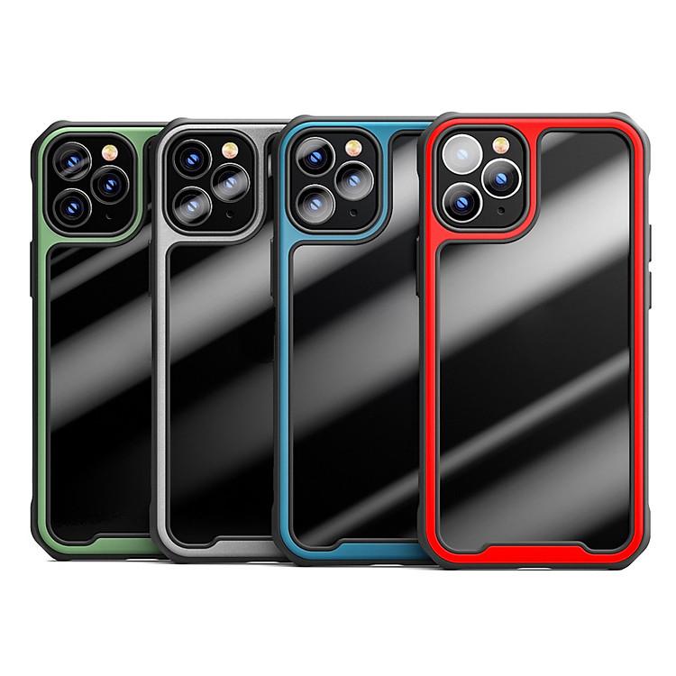 Phụ kiện cao cấp ốp lưng chống sốc iPhone 12 Pro Max mặt lưng trong suốt bền bỉ theo thời gian
