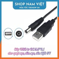 Phụ Kiện Cáp Nguồn USB Sang Jack DC Cao Cấp Thương Hiệu NAVIVU Chính Hãng