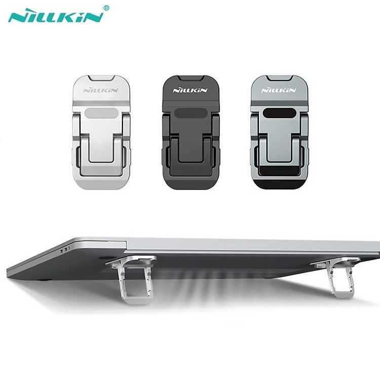 Phụ kiện laptop Nillkin chính hãng hợp kim nhôm cao cấp hỗ trợ tản nhiệt và nâng cao hiệu suất làm việc mỗi ngày
