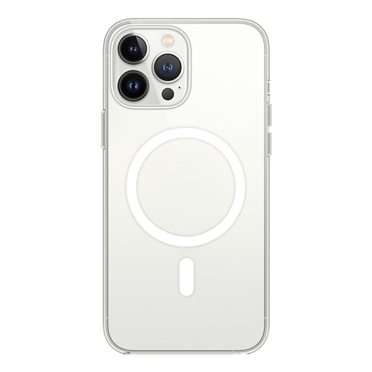 Phụ kiện ốp lưng cứng chống ố sạc từ tính chính hãng cho iPhone 12 13 14 15 16 Pro Max Plus
