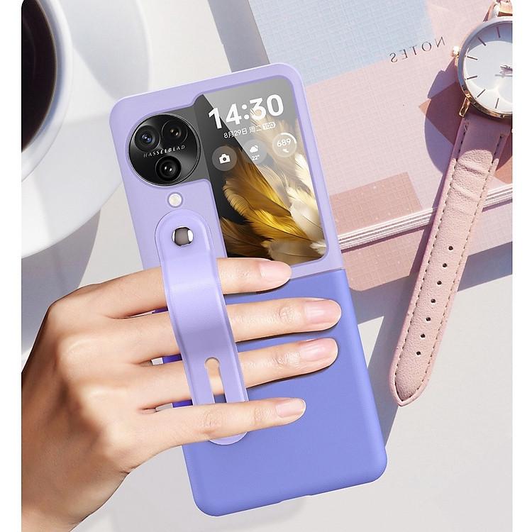 Phụ kiện ốp lưng Oppo Find N3 Flip HOTCASE Wristband Stand nhập khẩu chính hãng thiết kế hiện đại