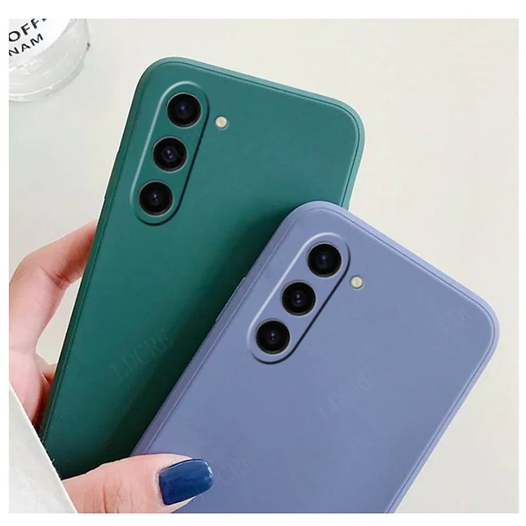 Phụ kiện ốp silicon KST Samsung S23 FE mỏng 0.3mm chống bám bẩn có gờ bảo vệ camera cao cấp