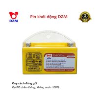 Pin Lithium DZM BP110 12V 5Ah thiết kế tối ưu cho xe phân khối lớn 200cc đến 500cc