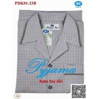 Pyjama nam cao cấp HUONGTAM PDK01N8 vải Kate loại tốt bền đẹp theo thời gian