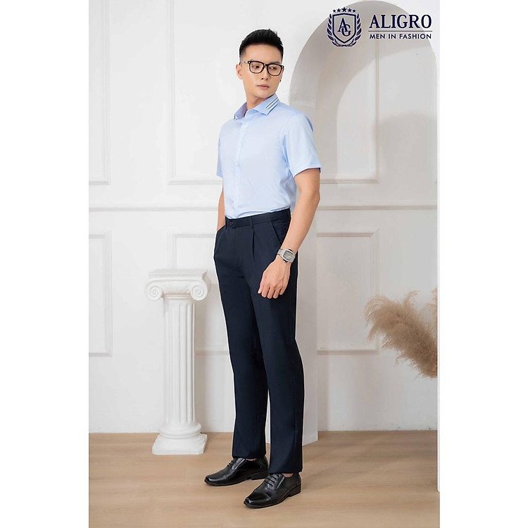 Quần âu nam Aligro ALGL8020 chuẩn phong cách thời trang công sở cao cấp dành cho nam giới