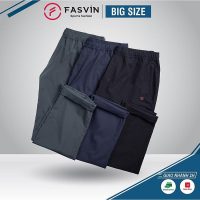 Quần gió nam Big Size Fasvin 80 đến 120kg ống suông vải đẹp chuẩn hàng nhà máy DC22179