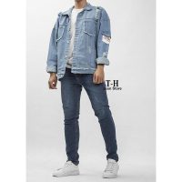 Quần Jean Nam Kaki TH Store Chất Vải Co Dãn Màu Xanh Đen Cao Cấp Giá Tốt