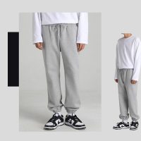 Quần Jogger nỉ da cá cao cấp ống rộng bo gấu thời trang unisex cá tính