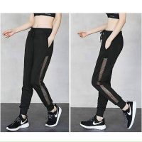 Quần Jogger Tập Gym Yoga Nữ Phối Lưới Đen Sự Lựa Chọn Hàng Đầu Cho Phái Đẹp