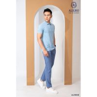 Quần Kaki Nam Aligo ALGK030 Xanh Dương Chất Lượng Xuất Khẩu Giá Thành Hợp Lý