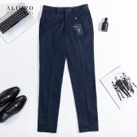 Quần kaki nam Aligro ALGK043 phom dáng SlimFit ống đứng chất liệu vải thô bền bỉ sang trọng
