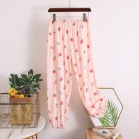 Quần lanh nữ bo gấu chất vải mềm mát đa dạng mẫu mã freesize che khuyết điểm hiệu quả