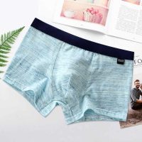 Quần lót nam dáng đùi Boxer vải cotton cao cấp mềm mại đàn hồi tuyệt đối