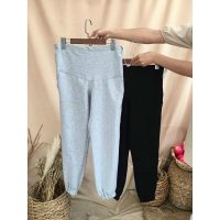 Quần nỉ bầu Azuno AZ32 dáng bo gấu tích hợp đáp bụng và chun chỉnh tiện dụng