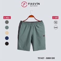 Quần short nam Fasvin T21437.HN giải pháp thời trang thể thao năng động với vải co giãn