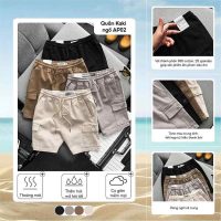 Quần short nam kaki lưng thun túi hộp FORMEN SHOP FMPS254 xu hướng thời trang nam mới nhất