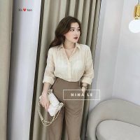 Quần tây công sở nữ cạp cao giải pháp thời trang hoàn hảo cho vóc dáng phụ nữ Việt Nam