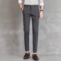 Quần tây nam công sở mẫu VL01 PONIVA chất vải đẹp đứng form mang lại vẻ lịch lãm