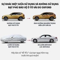 Sản phẩm bạt phủ ô tô 7 chỗ cao cấp giúp duy trì vẻ đẹp nguyên bản của xe