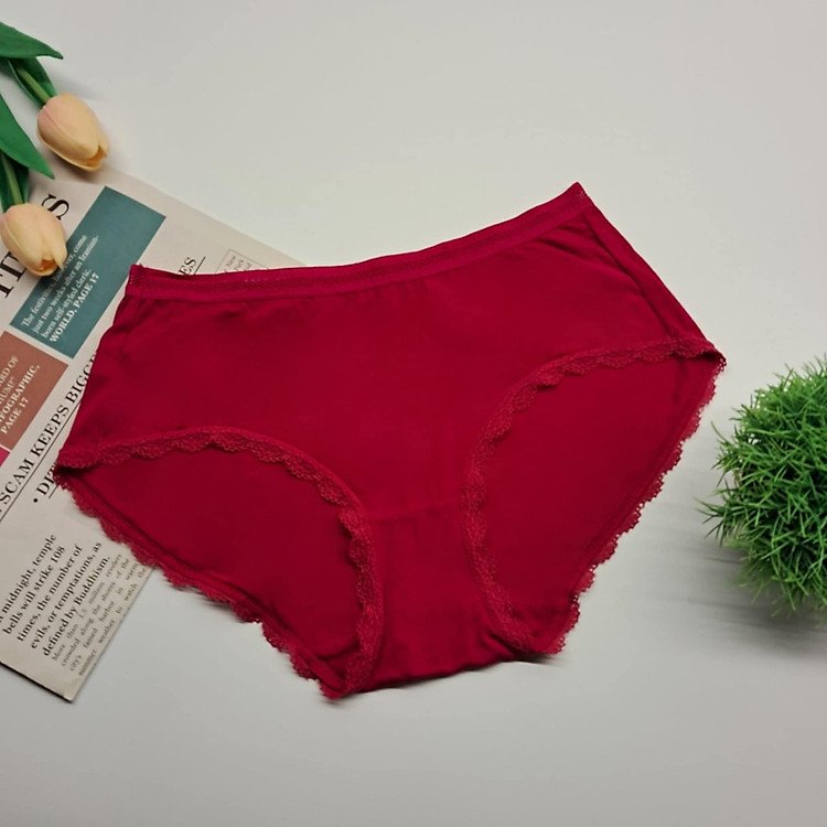 Set 3 quần lót nữ Vicci QV.109 chất cotton lụa mềm mại êm ái tôn vinh vẻ đẹp tự nhiên