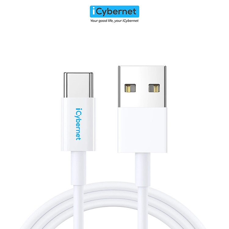 Sở hữu cáp sạc iCybernet IC-1002 Type C chính hãng để bảo vệ thiết bị di động