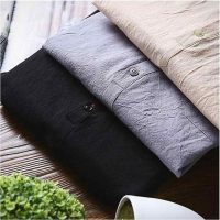 Sơ Mi Nam Vải Đũi SZone SA455 Tay Lỡ Chất Lượng Vượt Trội Giá Thành Hợp Lý