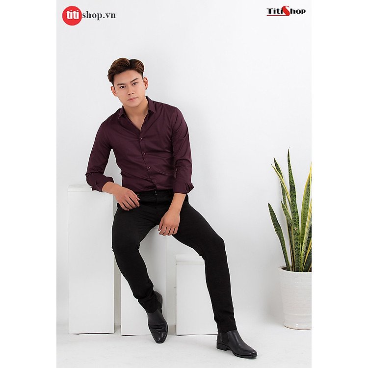 Sự Lựa Chọn Tin Cậy Cho Nam Giới Với Áo Sơ Mi Nam Titishop SM1158 Chất Lượng Vượt Trội