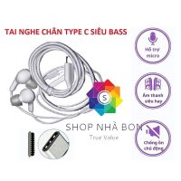 Tai nghe nhét tai chân Type C chính hãng nhập khẩu cho iPhone 15 Pro iPad