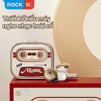 Tai nghe Rockspace Retro Mix Tape chính hãng TWS nghe nhạc 20h liên tục phong cách retro