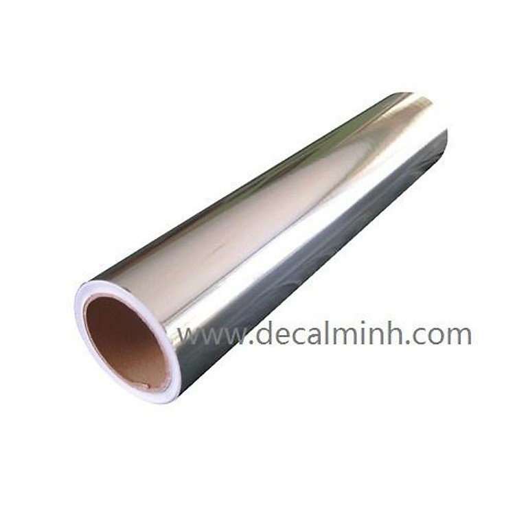 Tấm decal dán xe ô tô chrome bạc vàng tráng gương chống trầy cao cấp phù hợp mọi dòng xe