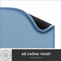 Tấm lót chuột Logitech Mouse Pad đế cao su cố định chắc chắn chống đổ tràn chất lỏng