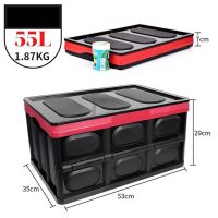 Tận dụng tối đa diện tích cốp xe nhờ thùng đựng đồ 55L có khả năng gấp phẳng tiện lợi