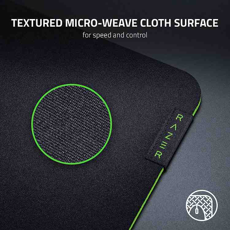 Tận hưởng cảm giác di chuột mượt mà cùng Razer Gigantus V2 tấm lót chuột vải mềm nhập khẩu