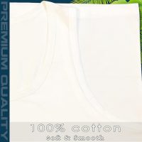 Tận hưởng cảm giác thư giãn tuyệt vời cùng áo ba lỗ nam cotton trắng mịn